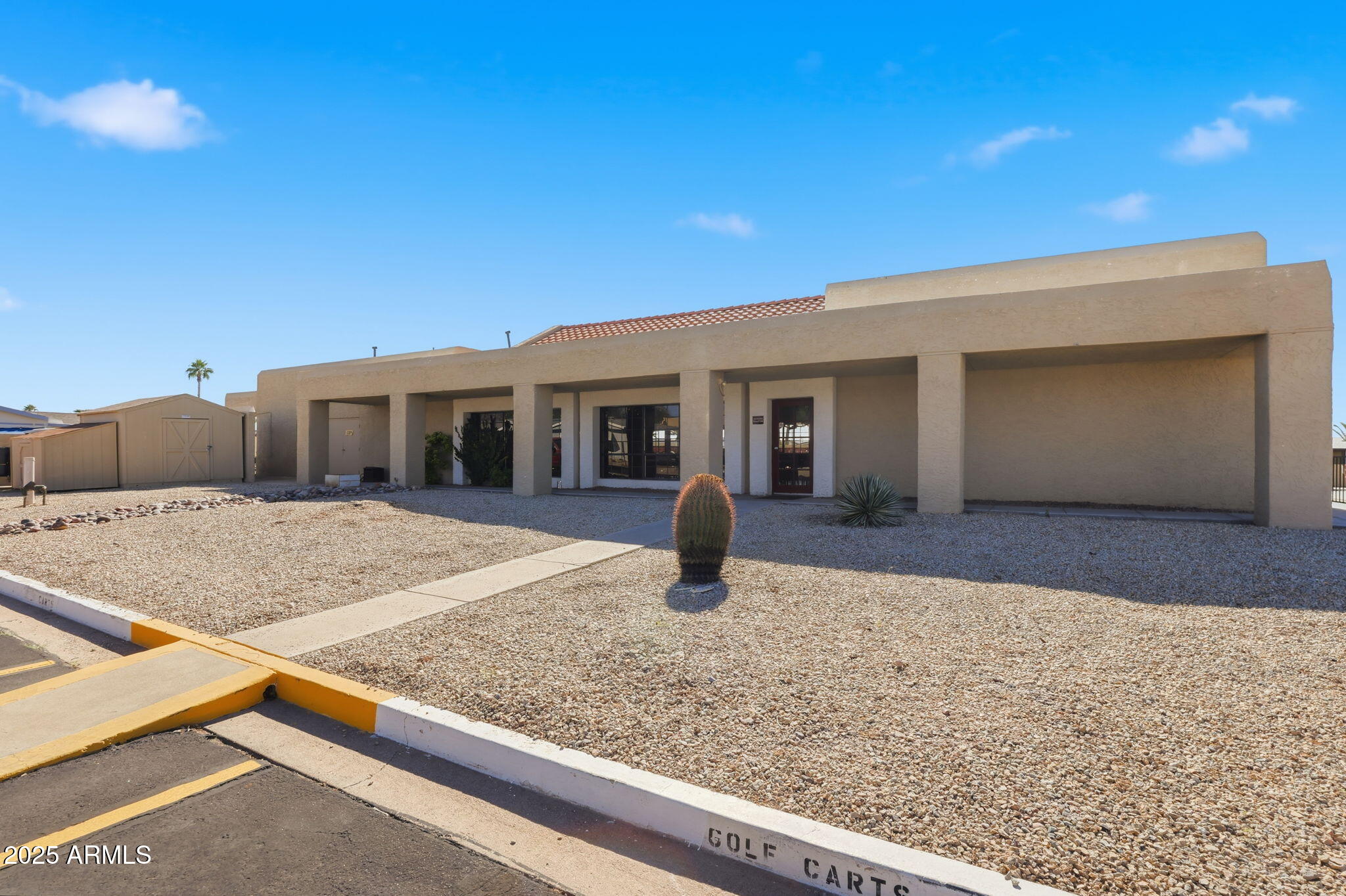 3500 South Tomahawk Road, Unit 142 Apache Junction, AZ 85119 - Photo 36 of 38 a house view with a outdoor space