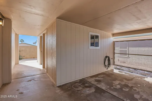 a view of a storage & utility room