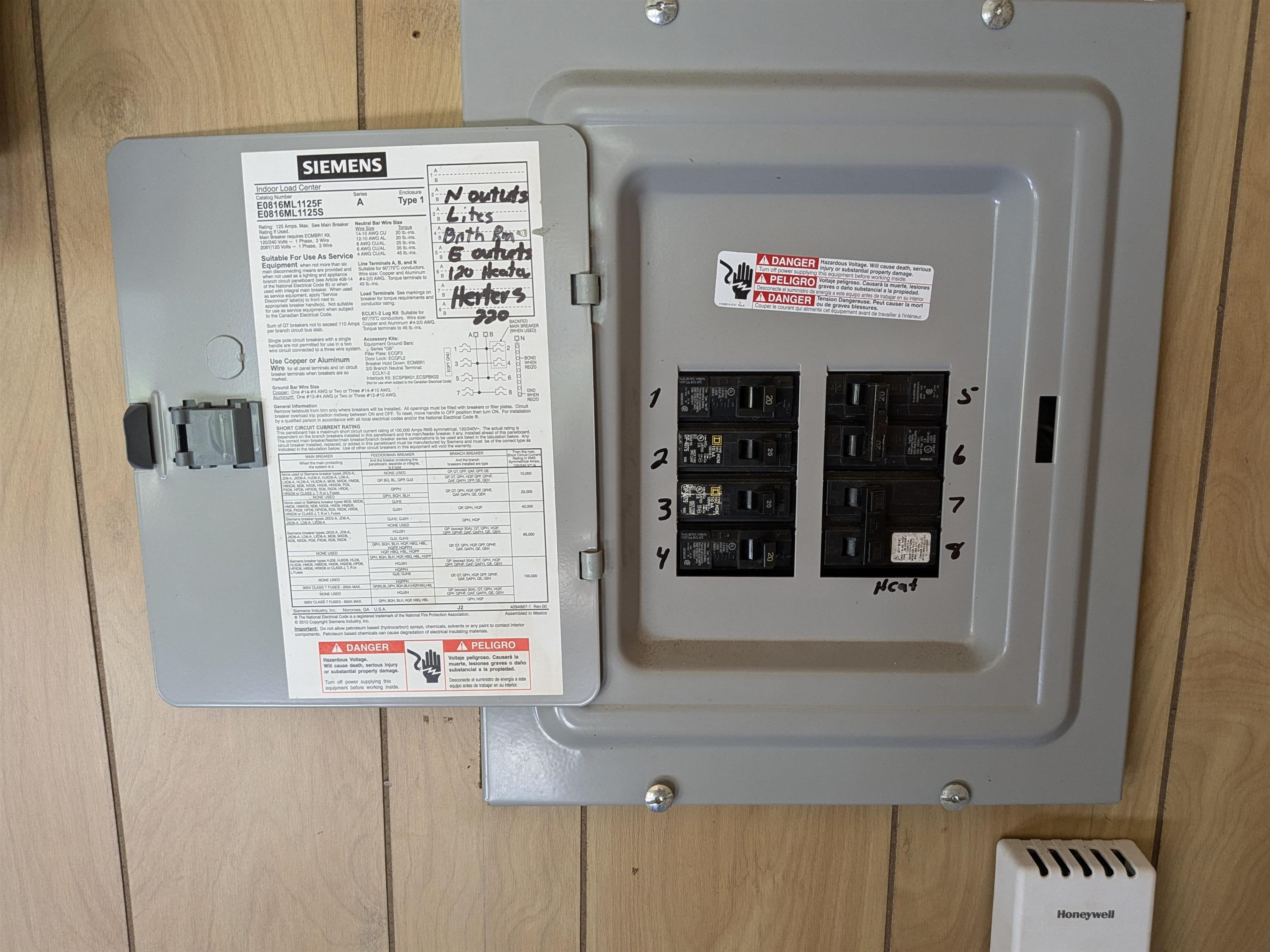 7163 W Highway 2 Hurley, WI 54534 - Photo 9 of 13 Utility room featuring electric panel
