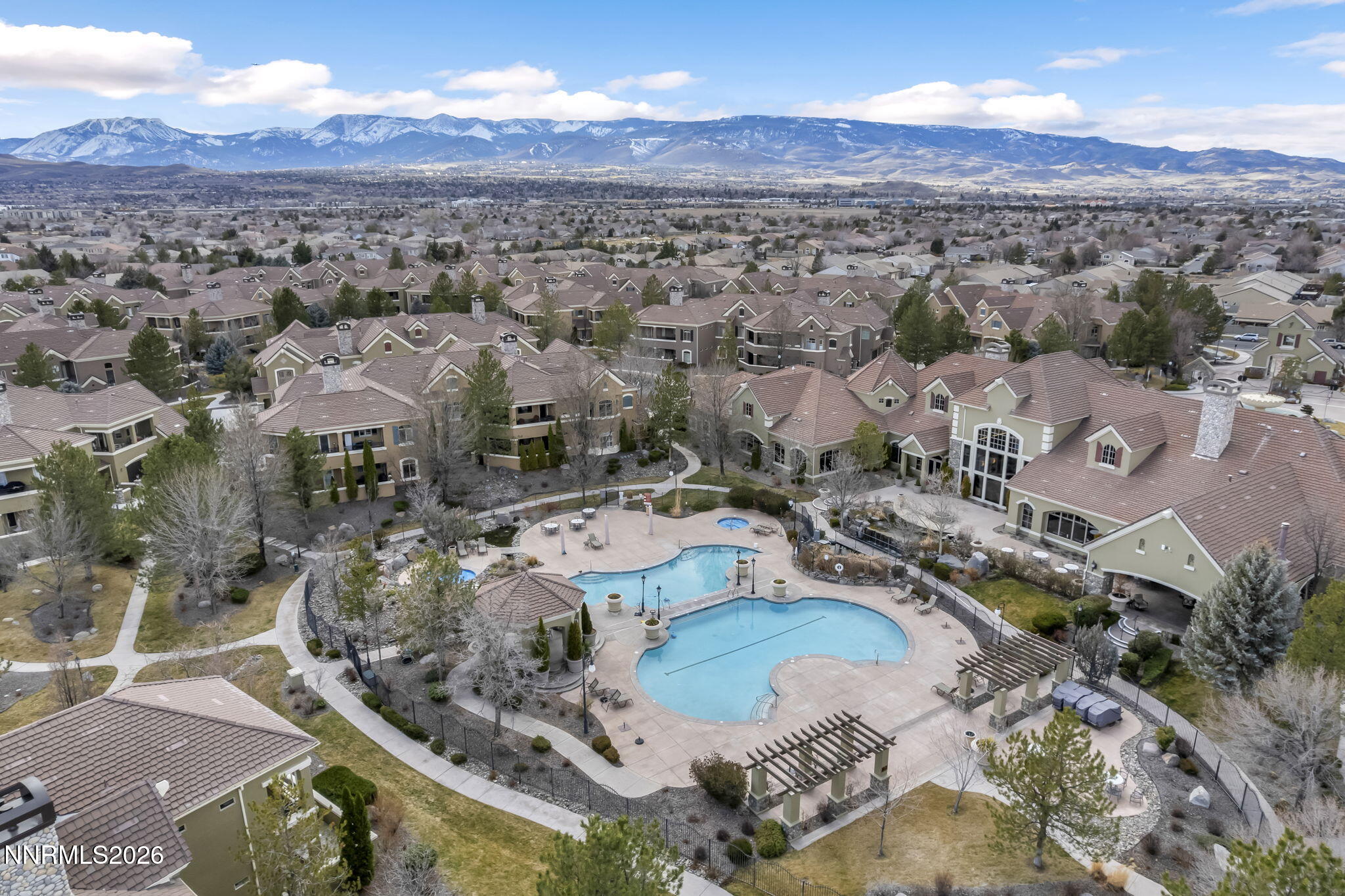 9900 Wilbur May Parkway, Unit 2405 Reno, NV 89521 - Photo 20 of 81 an aerial view of a house with a mountain