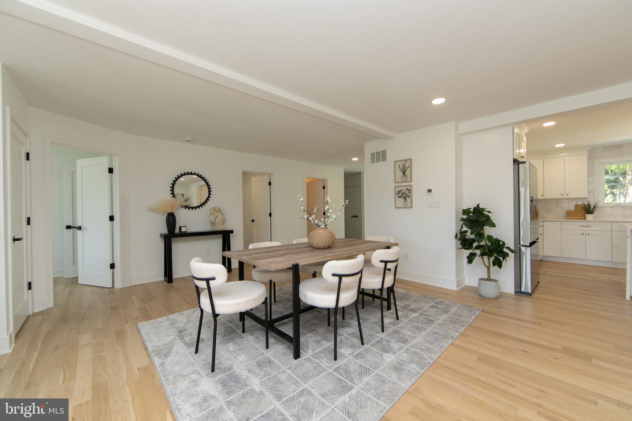 371 Kresson Road Cherry Hill, NJ 08034 - Photo 6 of 53 a view of a dining room with furniture and wooden floor