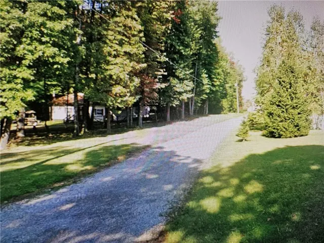 a view of road with tree
