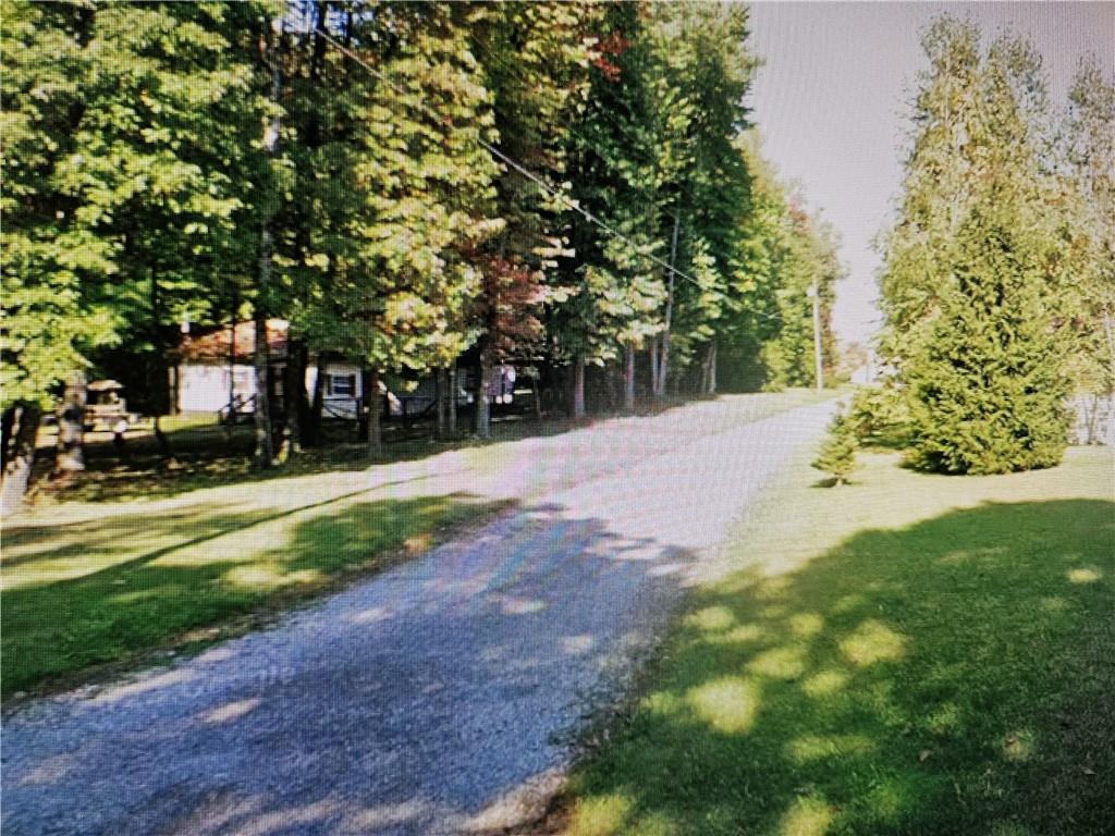 a view of road with tree