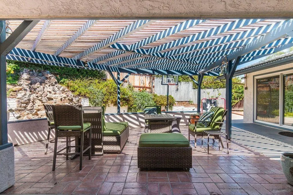 10750 Anaheim Drive La Mesa, CA 91941 - Photo 27 of 34 a view of outdoor dining space with a table and chairs