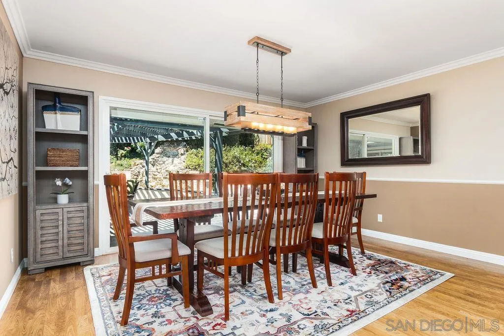 10750 Anaheim Drive La Mesa, CA 91941 - Photo 5 of 34 a view of a dining room with furniture window and wooden floor