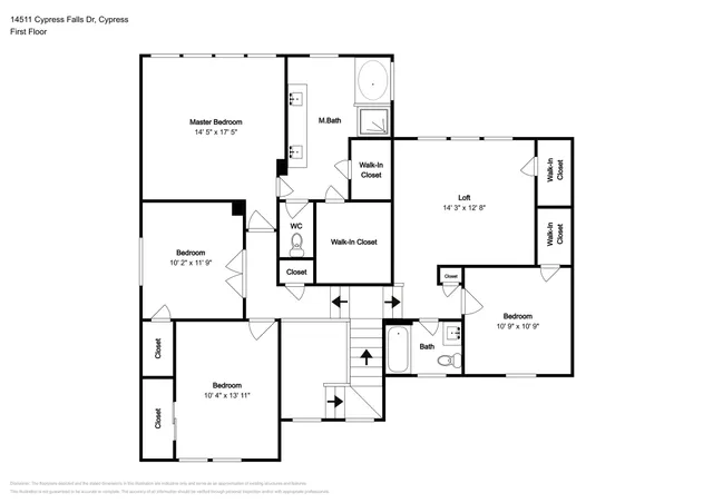 $2,290 | 14511 Cypress Falls Drive, Cypress, TX 77429