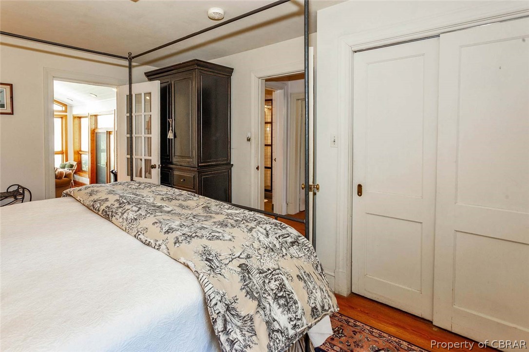 2390 Little Bay Road White Stone, VA 22578 - Photo 39 of 50 First Floor Bedroom has double Door Closet Space and Access to a Full Bath