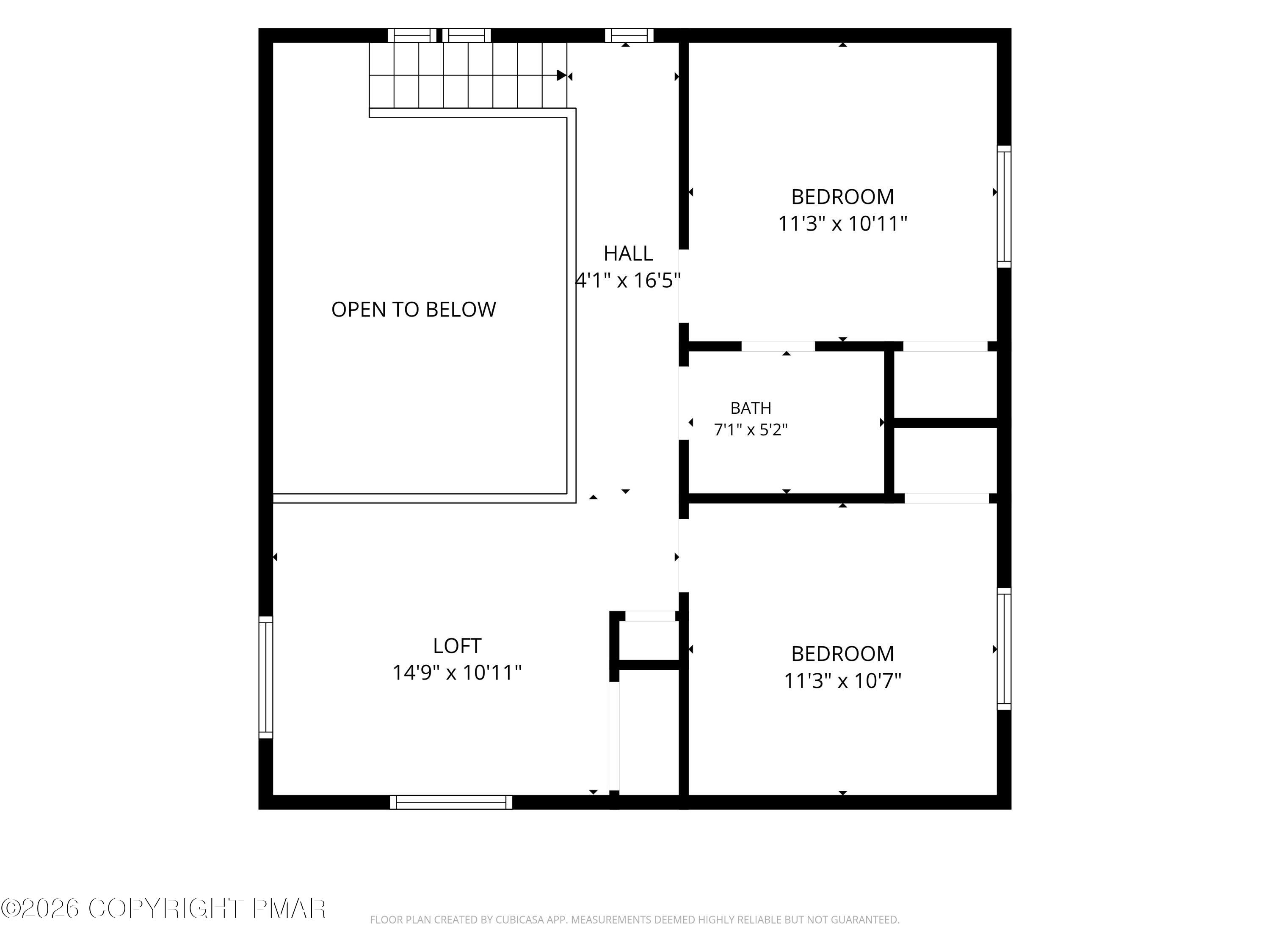 148 Manchester Drive Bushkill, PA 18324 - Photo 34 of 35 Floor Plan 2nd Floor