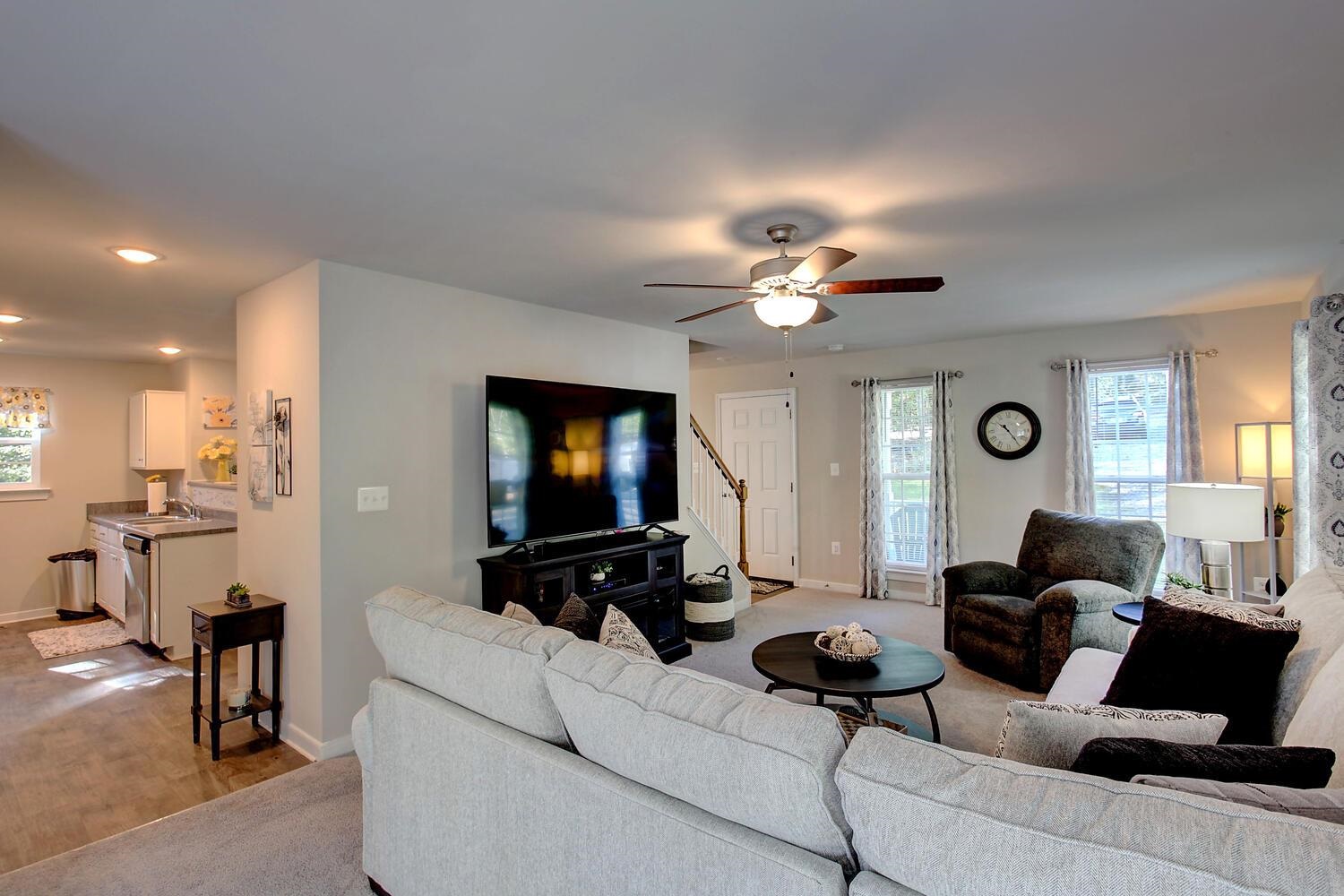 6144 Courthouse Road Louisa, VA 23093 - Photo 6 of 23 a living room with furniture and a flat screen tv
