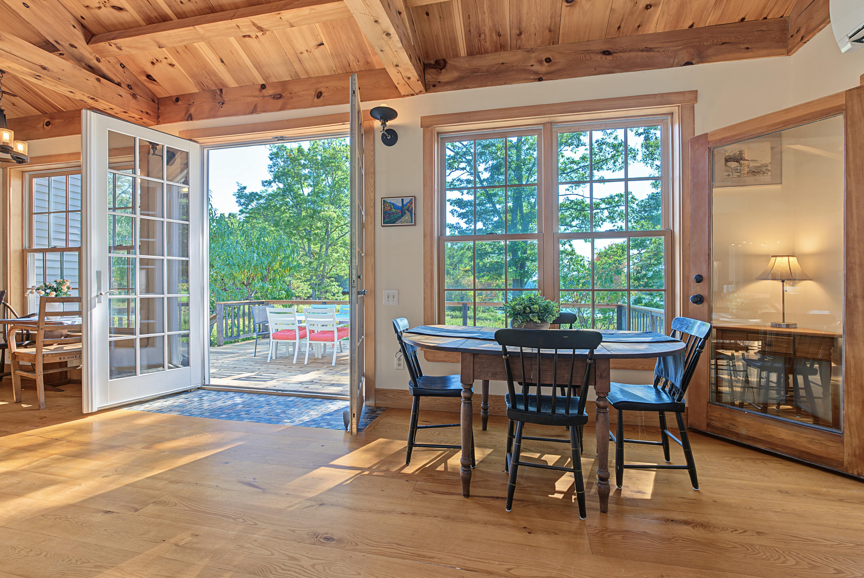 1581 Main Road Westport Island, ME 04578 - Photo 10 of 86 Dining area overlooking Cove.