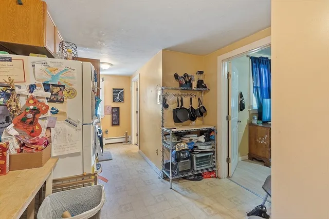 a view of livingroom with furniture and closet