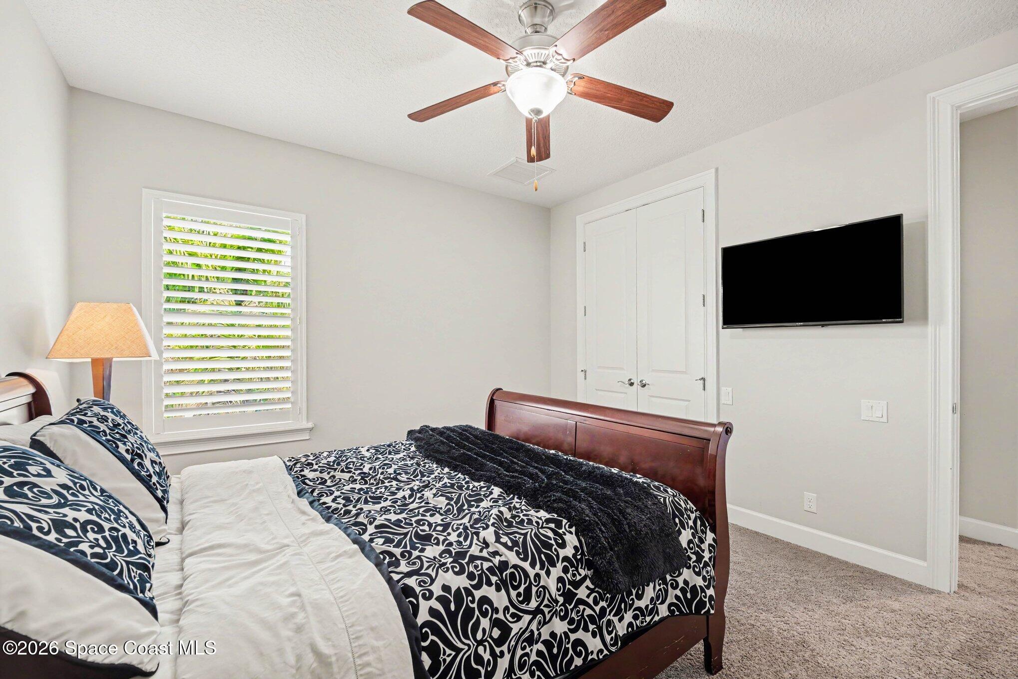 5008 Duson Way Rockledge, FL 32955 - Photo 36 of 54 4th Bedroom Upstairs