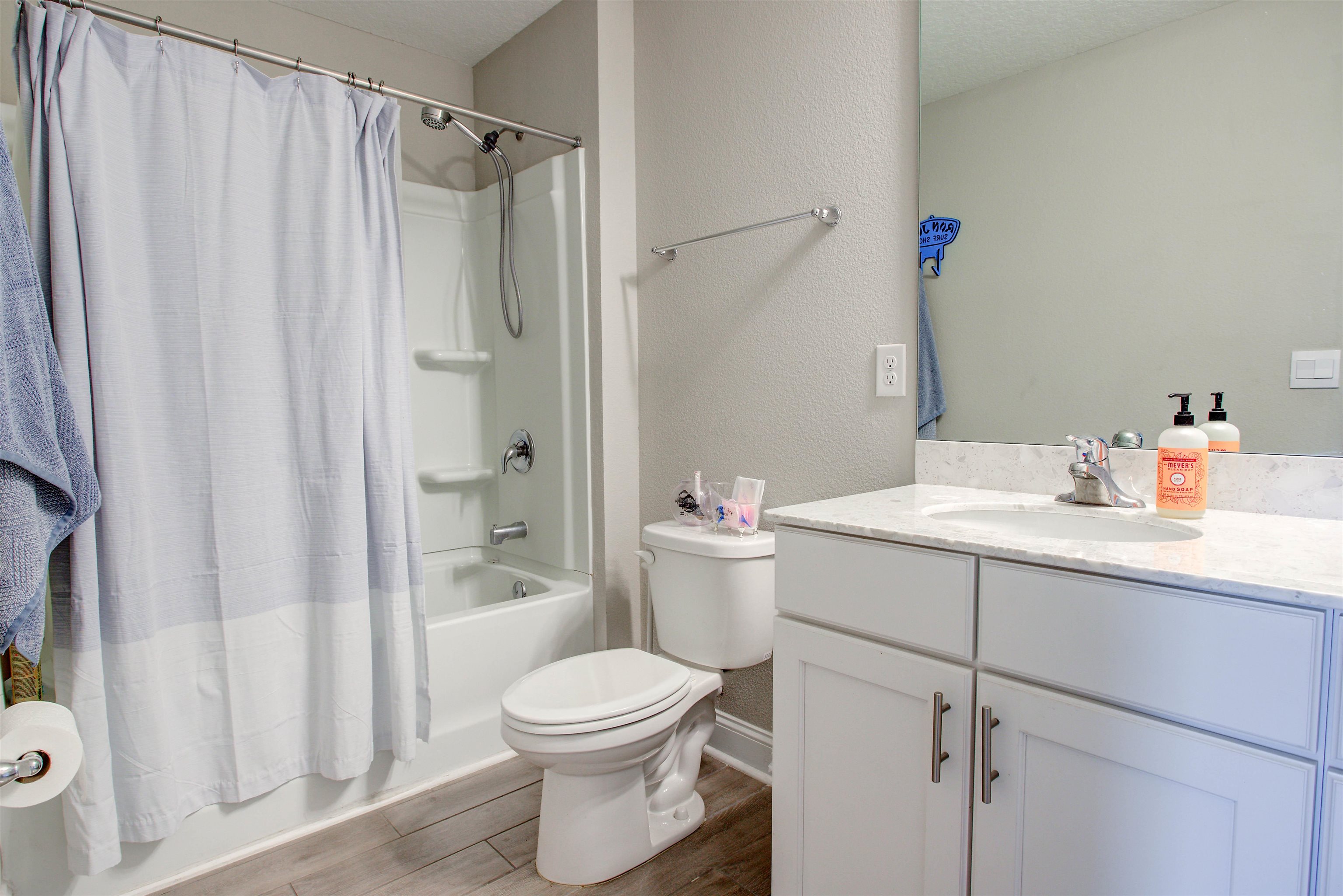 130 Huesca Court St. Augustine, FL 32084 - Photo 28 of 63 a bathroom with a sink toilet and shower