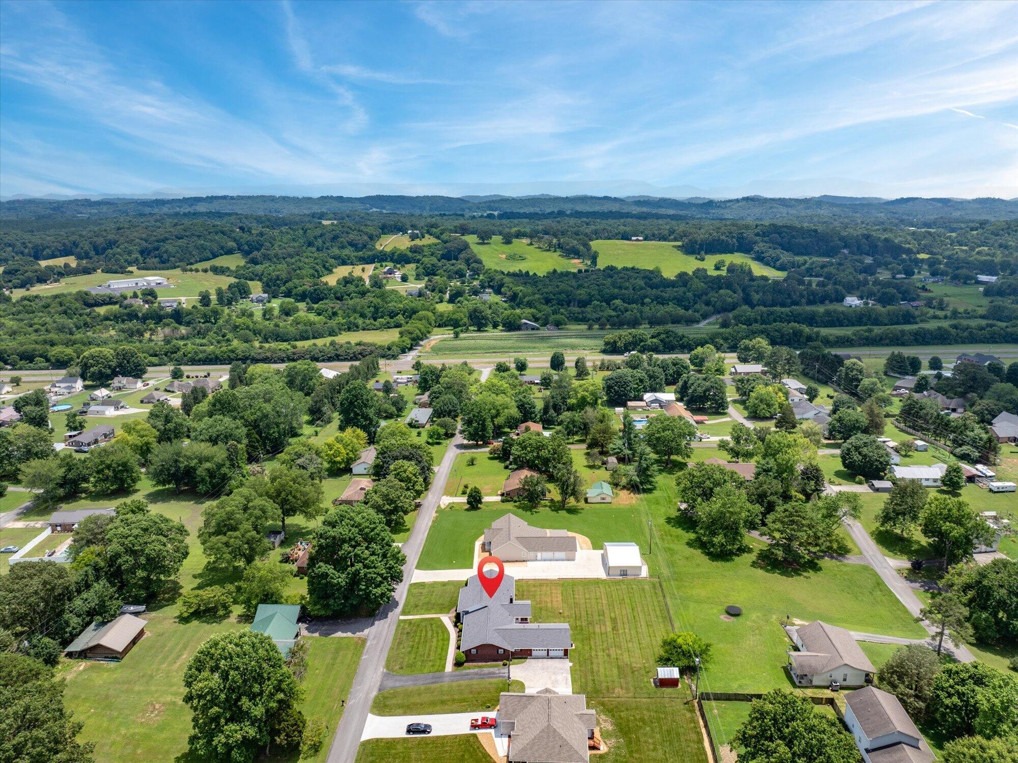 137 County Road 146 Riceville, TN 37370 - Photo 48 of 58 an aerial view of a city