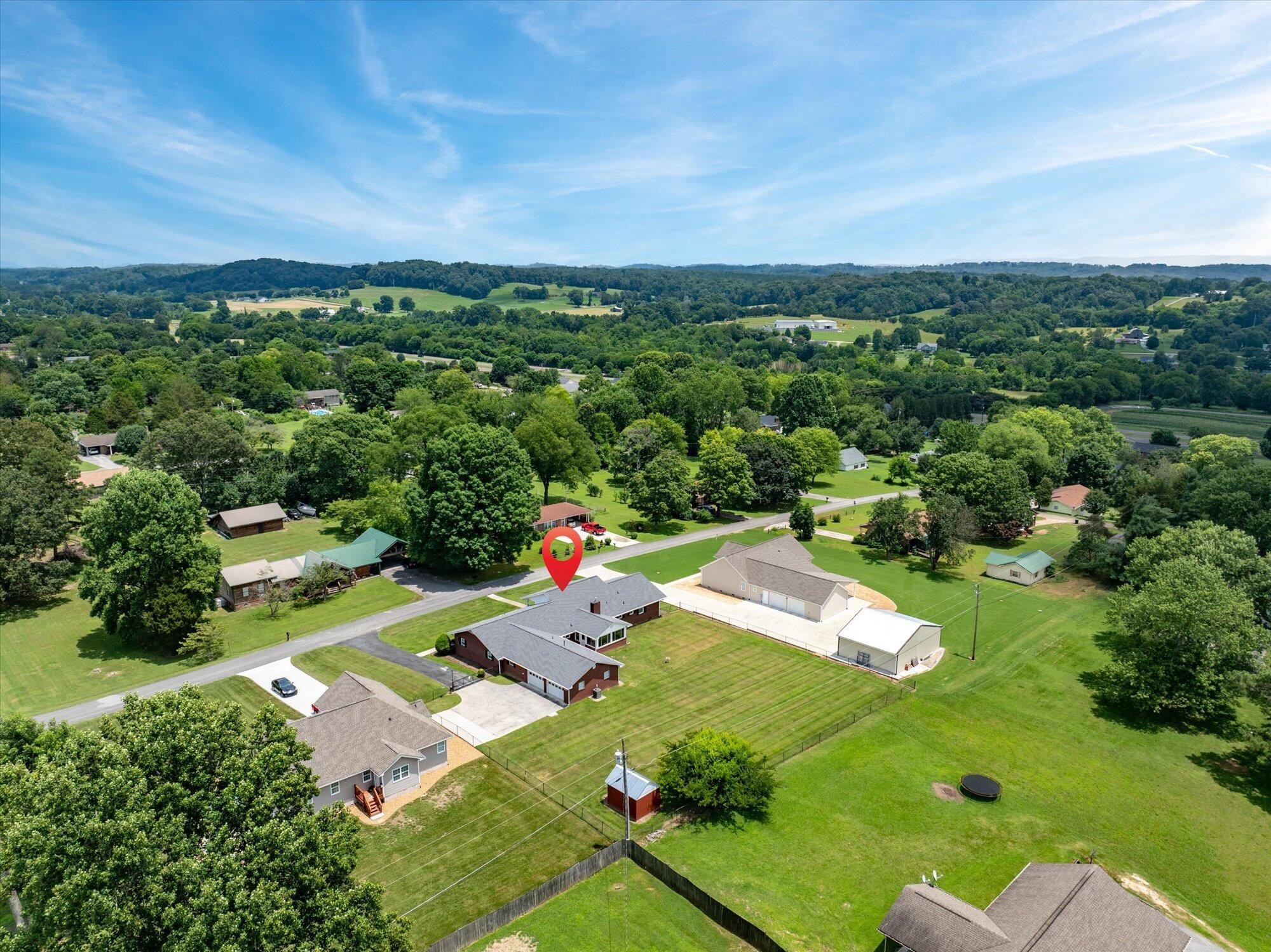 137 County Road 146 Riceville, TN 37370 - Photo 55 of 58 an aerial view of a house