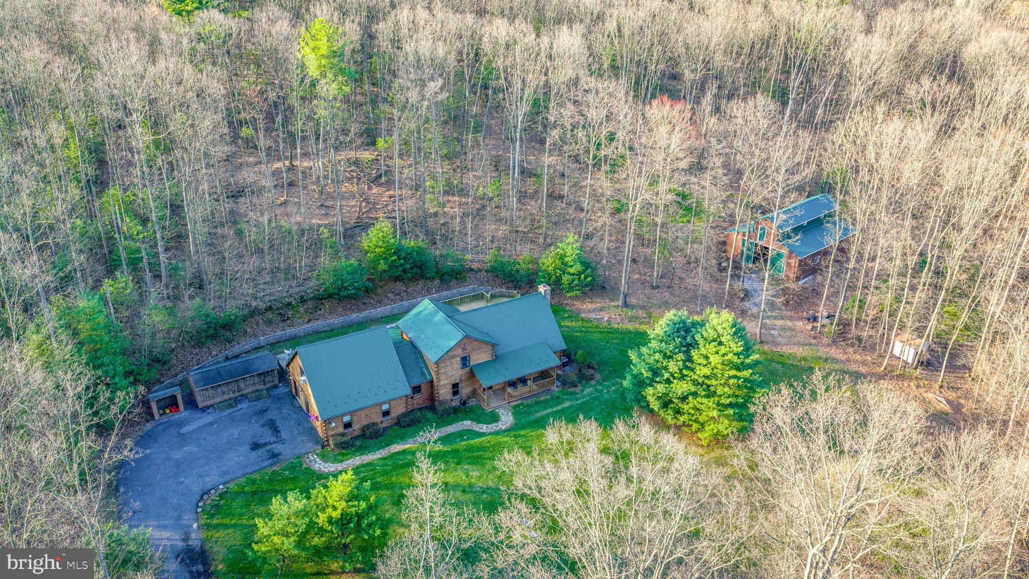 9 Irish Road New Bloomfield, PA 17068 - Photo 3 of 48 an aerial view of a house with a yard basket ball court and outdoor seating