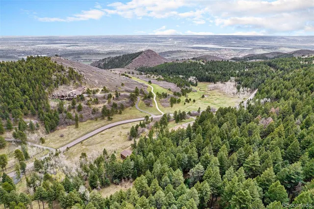 a view of a city with ocean view