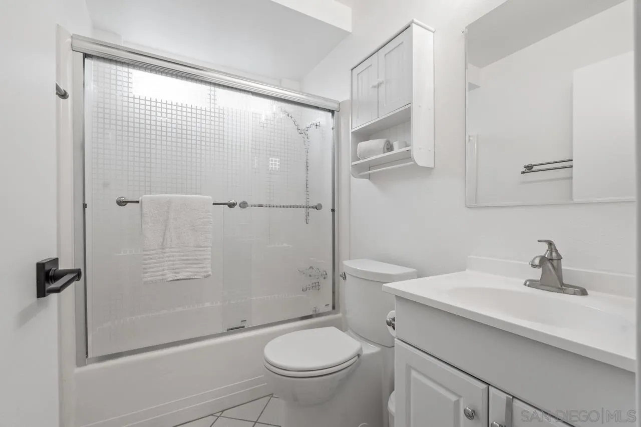 801 Ladysmith Drive El Cajon, CA 92020 - Photo 27 of 38 a bathroom with a sink a toilet and shower