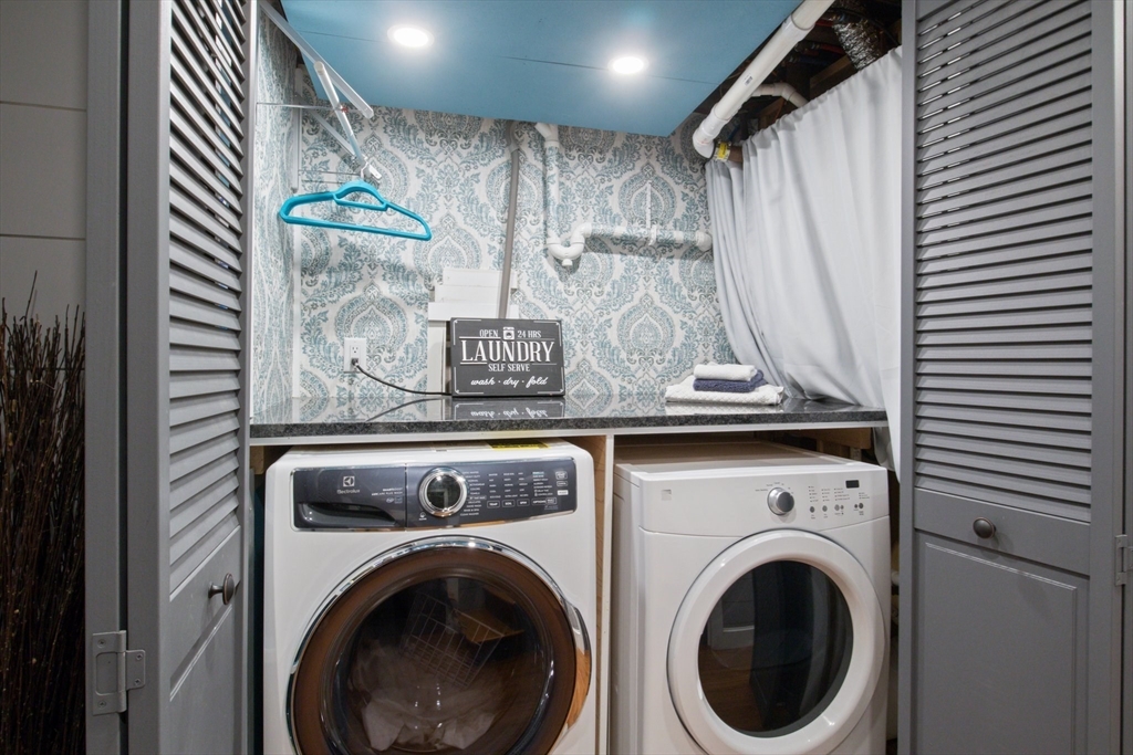 2045 Main Street Barnstable, MA 02648 - Photo 15 of 41 a view of entryway with washer and dryer