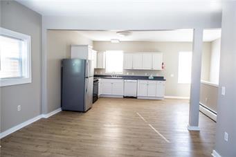 344 Bushkill Street, Unit 2 Easton, PA 18042 - Photo 23 of 30 Bright, inviting open-concept kitchen with plentiful cabinetry and durable flooring.