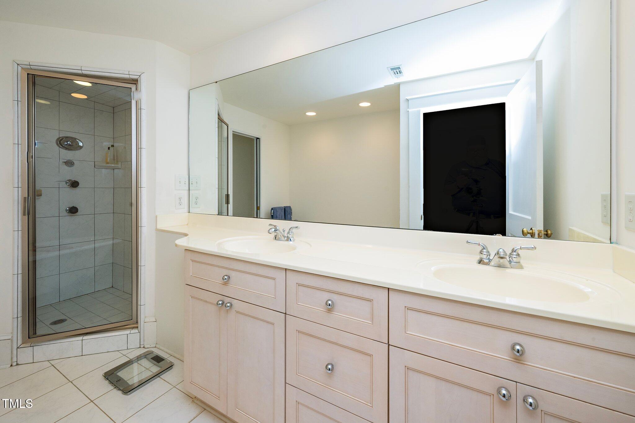 2121 Cowper Drive Raleigh, NC 27608 - Photo 25 of 38 Primary Bath w Steam Shower