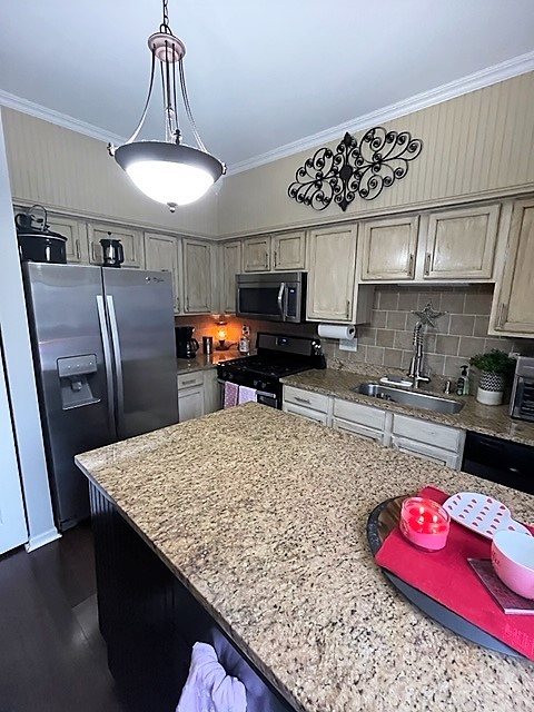 308 Richfield Trail Romeoville, IL 60446 - Photo 8 of 18 a kitchen with stainless steel appliances granite countertop a sink dishwasher stove and refrigerator
