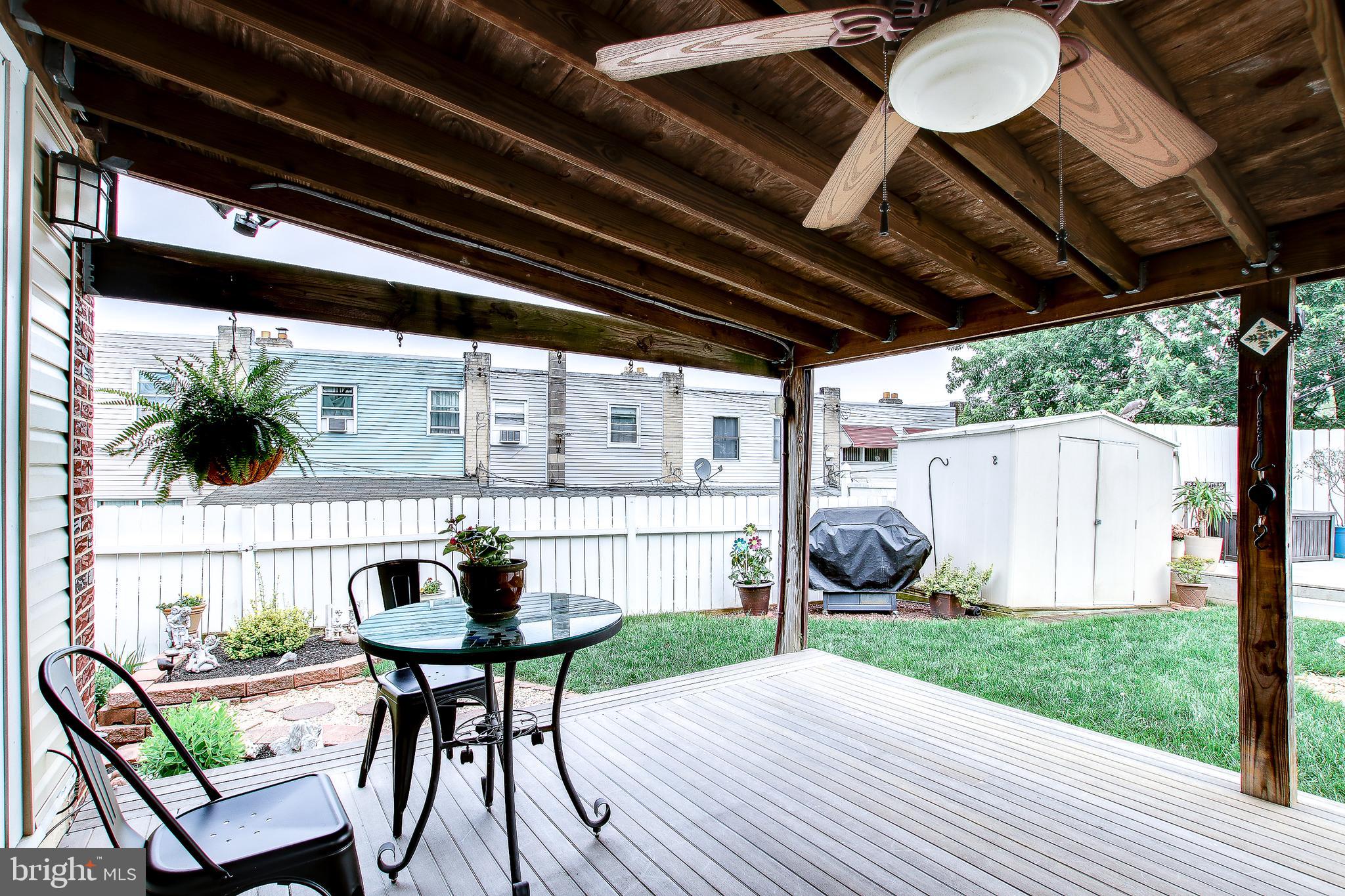 4280 Lawnside Road Philadelphia, PA 19154 - Photo 29 of 36 Covered Deck Out