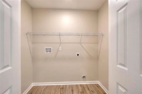 a view of a small space