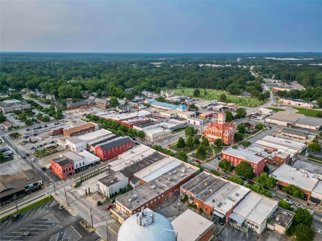 407 Wall Street Monroe, GA 30655 - Photo 51 of 51 an aerial view of a city