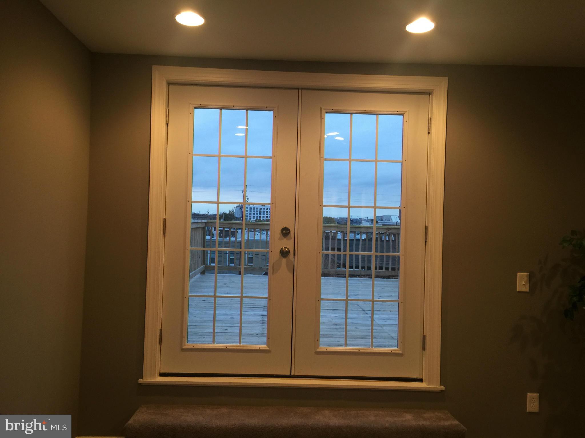 1446 Hull Street Baltimore, MD 21230 - Photo 28 of 30 French Doors to the deck!