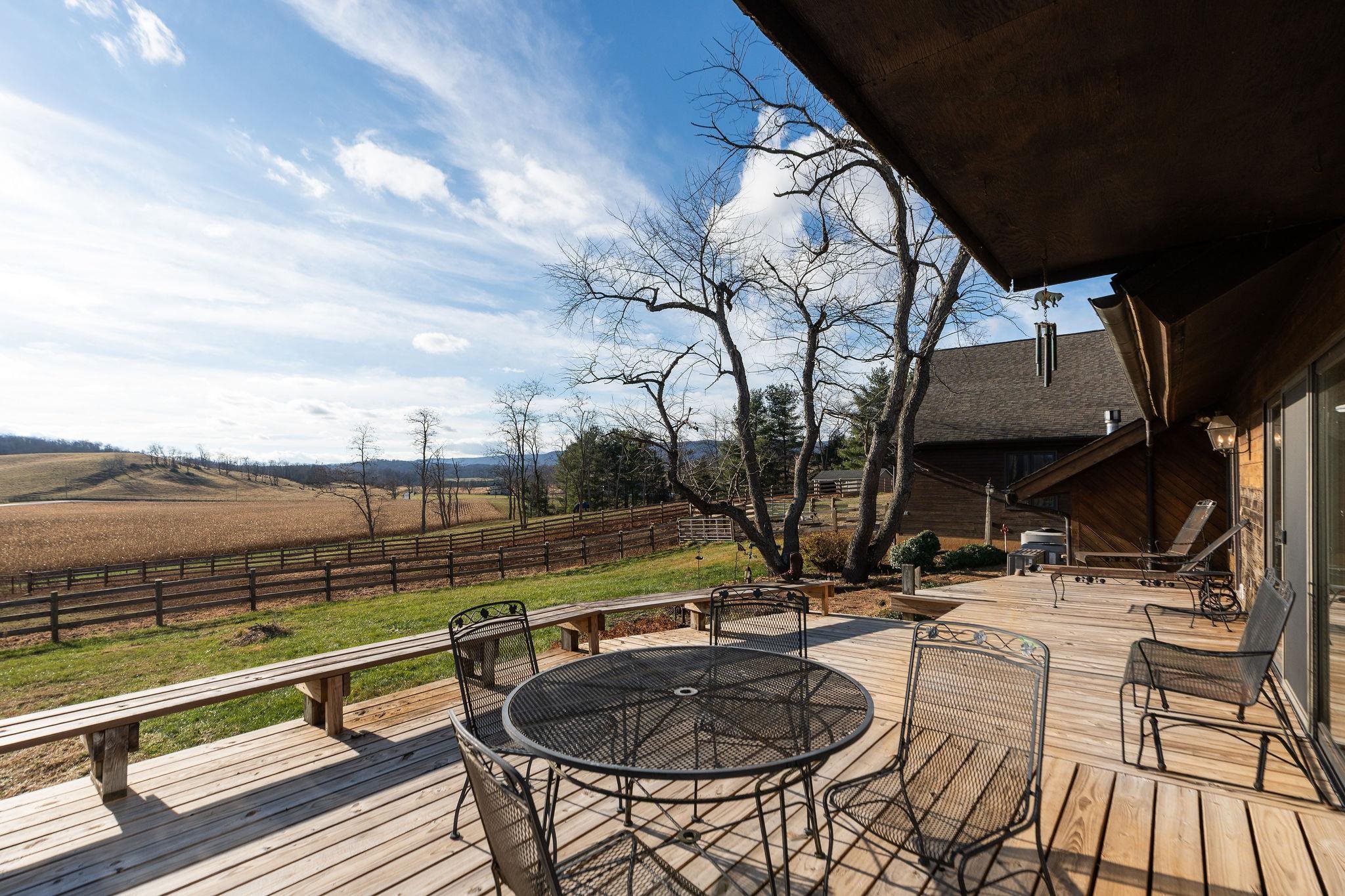 129 Shemariah Road Middlebrook, VA 24459 - Photo 49 of 75 a view of swimming pool with outdoor seating and city view