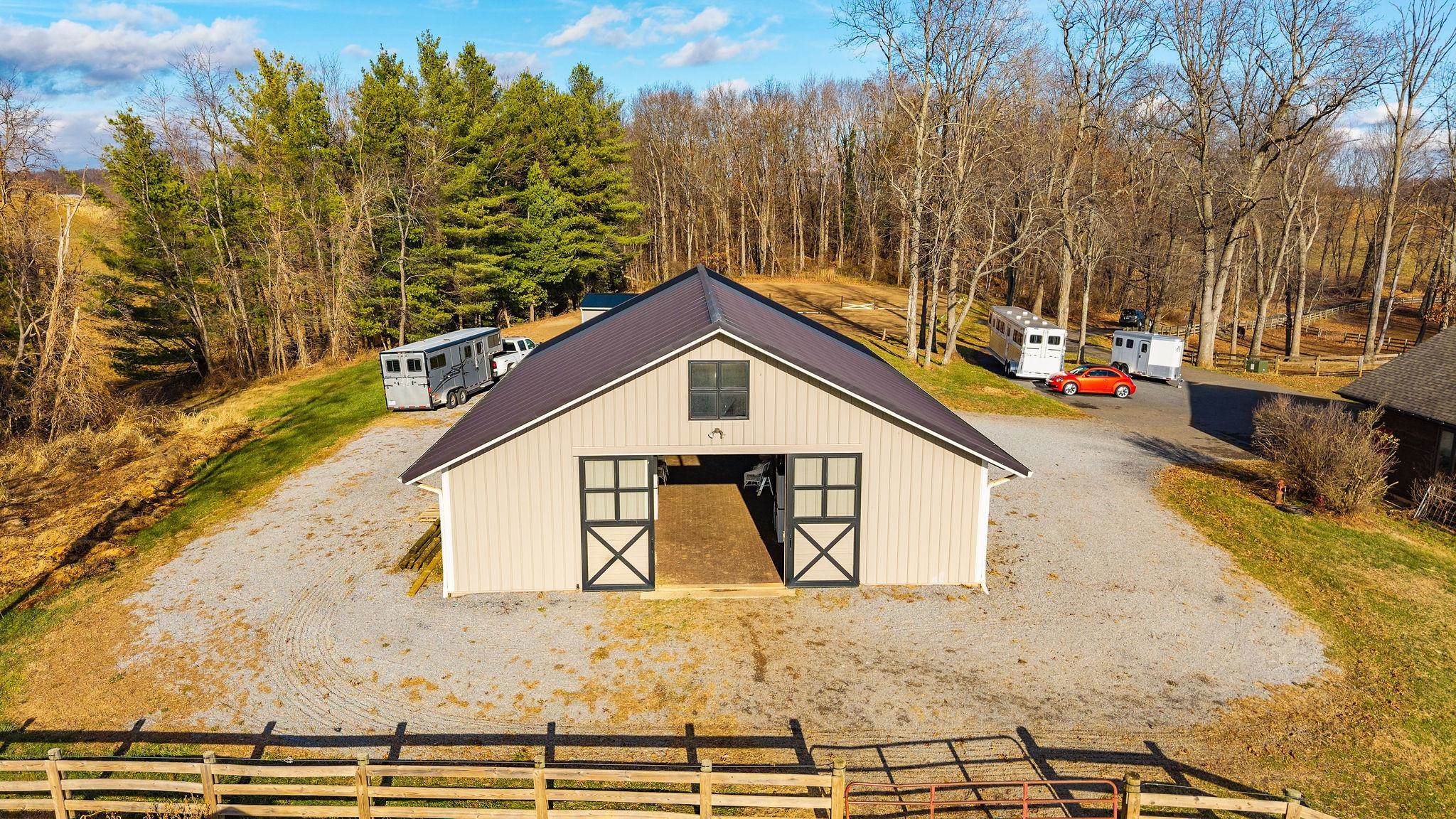 129 Shemariah Road Middlebrook, VA 24459 - Photo 52 of 75 a view of a wooden house with large trees