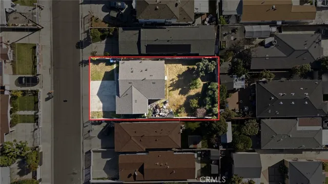 an aerial view of retail shop