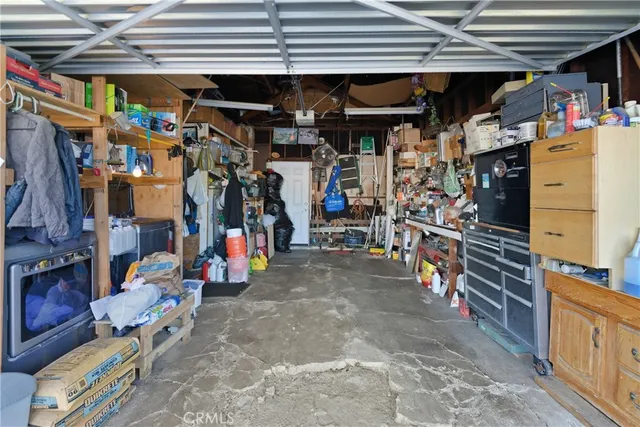 a view of a storage room with a lot of stuff