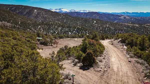 a view of a mountain in the distance