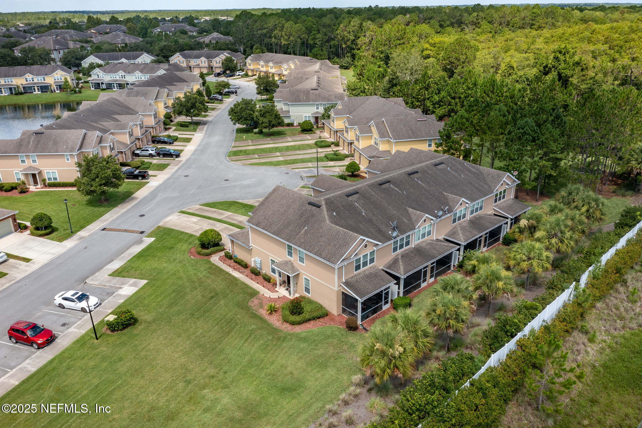 6881 Roundleaf Drive Jacksonville, FL 32258 - Photo 34 of 34 Arial view with park-area and parkin