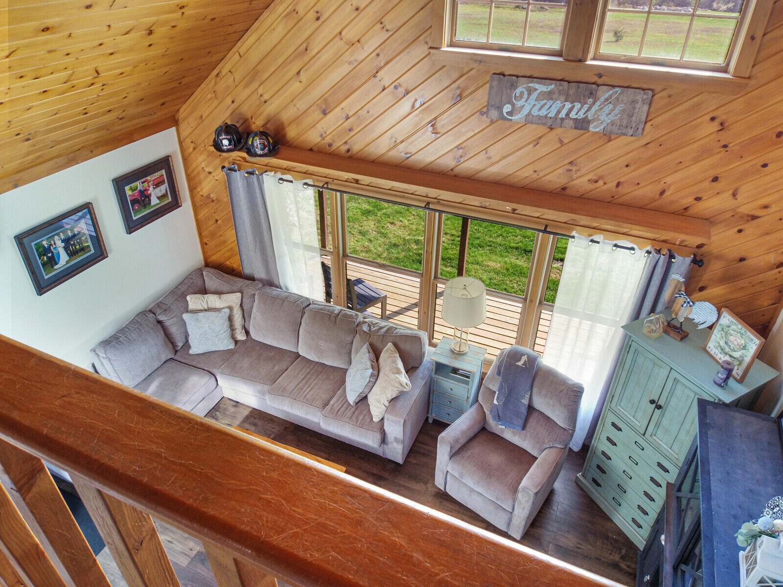 135 North Pond Road Rome, ME 04963 - Photo 35 of 46 VIEW FROM LOFT