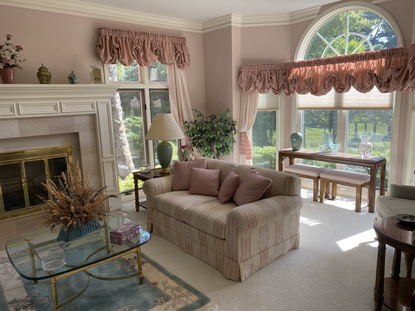 5801 Port Clinton Road Long Grove, IL 60047 - Photo 13 of 38 a living room with furniture and a large window