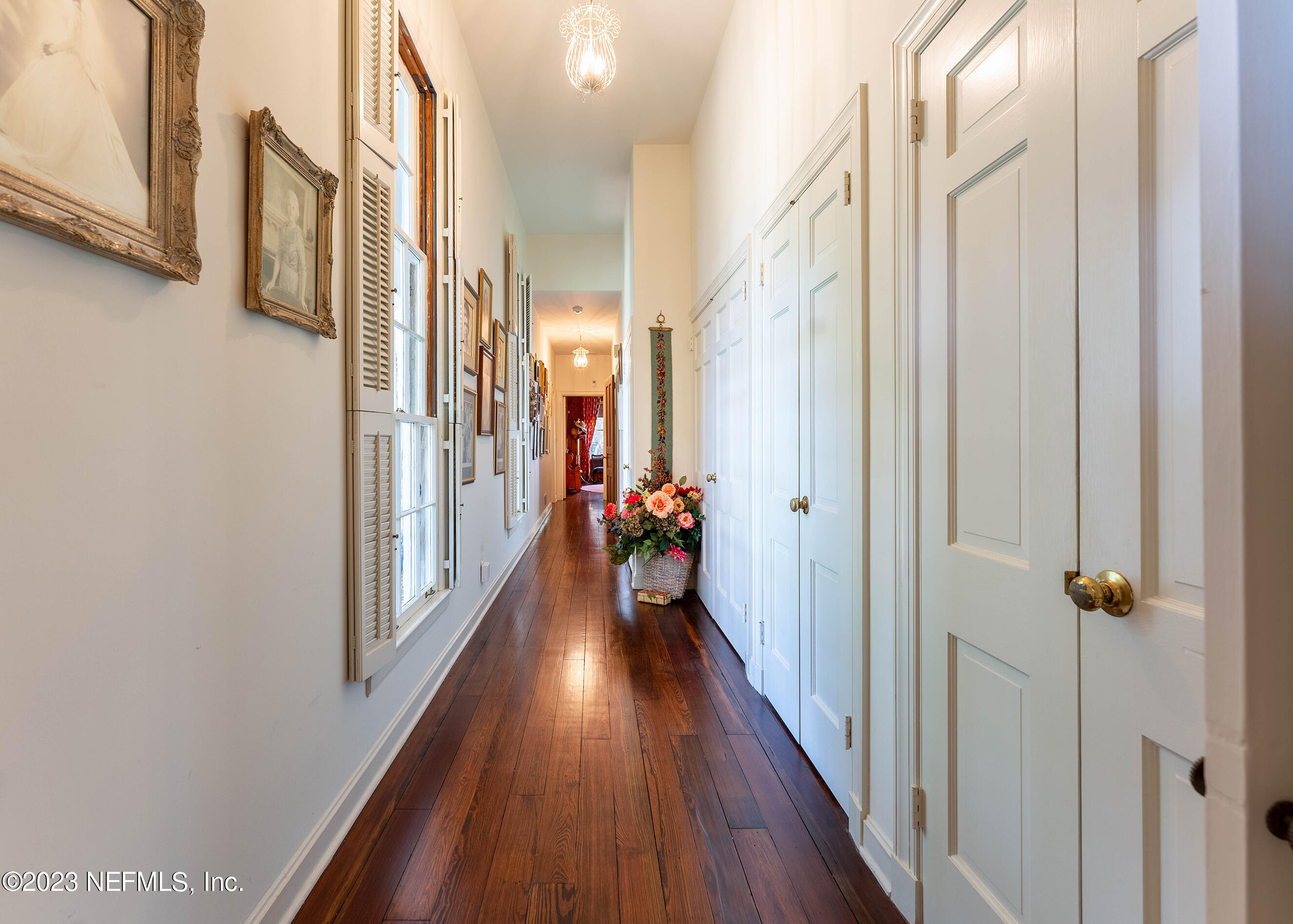 6975 Old Church Road Fleming Island, FL 32003 - Photo 21 of 53 a view of hallway with wooden floor