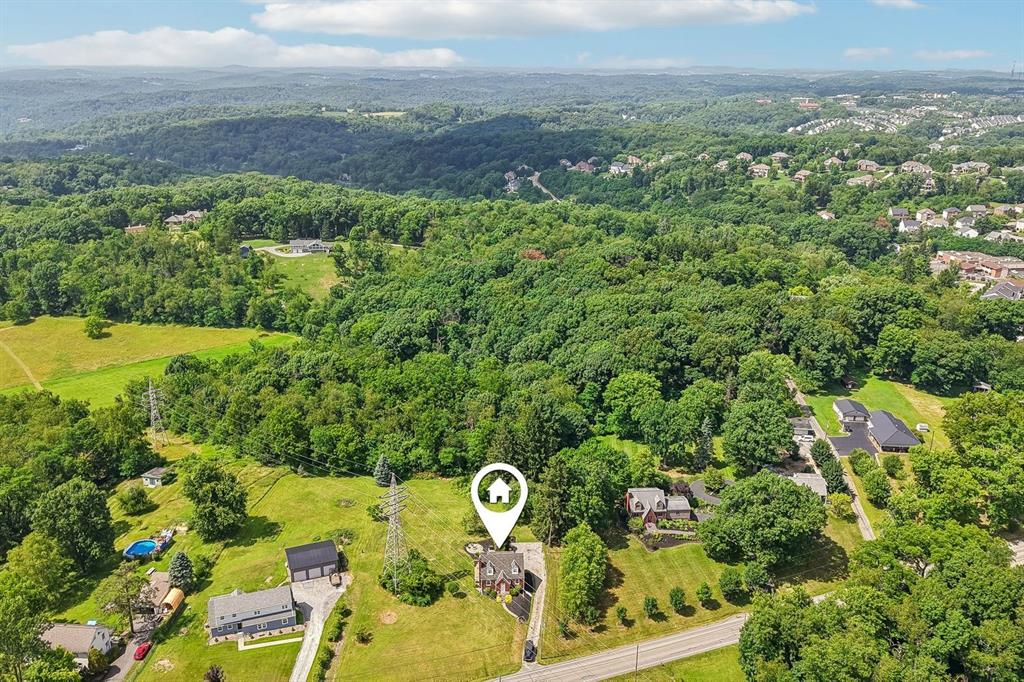 1770 Locust Road Sewickley, PA 15143 - Photo 33 of 33 Aerial View