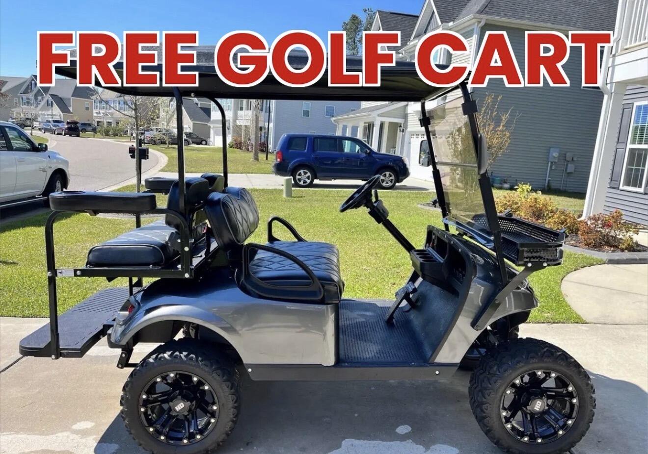 Free Golf Cart with home purchase