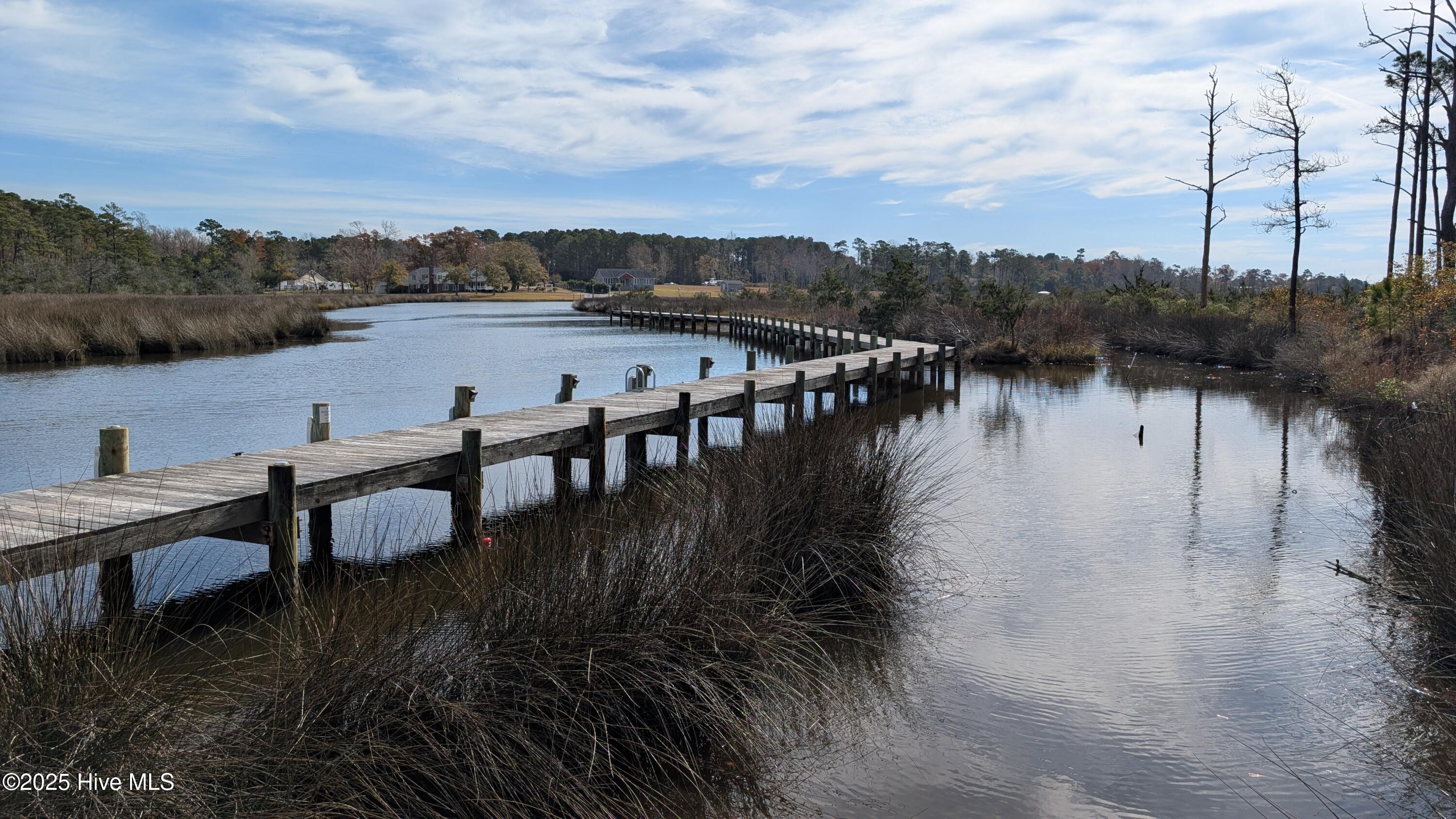 314 Livingston Court Holly Ridge, NC 28445 - Photo 7 of 10 Creek and Dock View