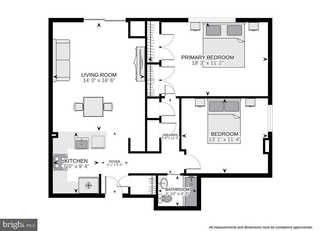 800 4th Street Southwest, Unit S120 Washington, DC 20024 - Photo 20 of 20 Floor Plan