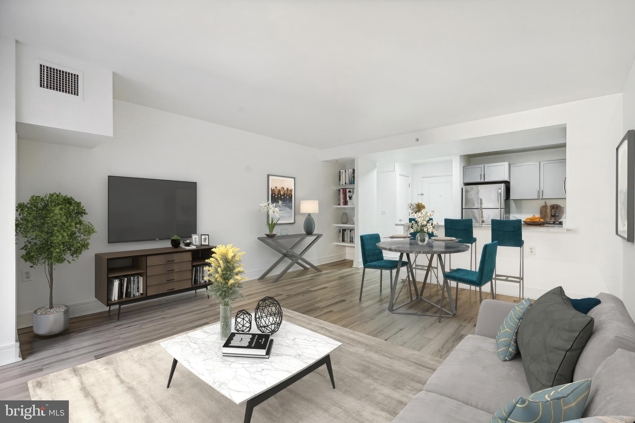 800 4th Street Southwest, Unit S120 Washington, DC 20024 - Photo 5 of 20 Relax inside your modern living room lounge.