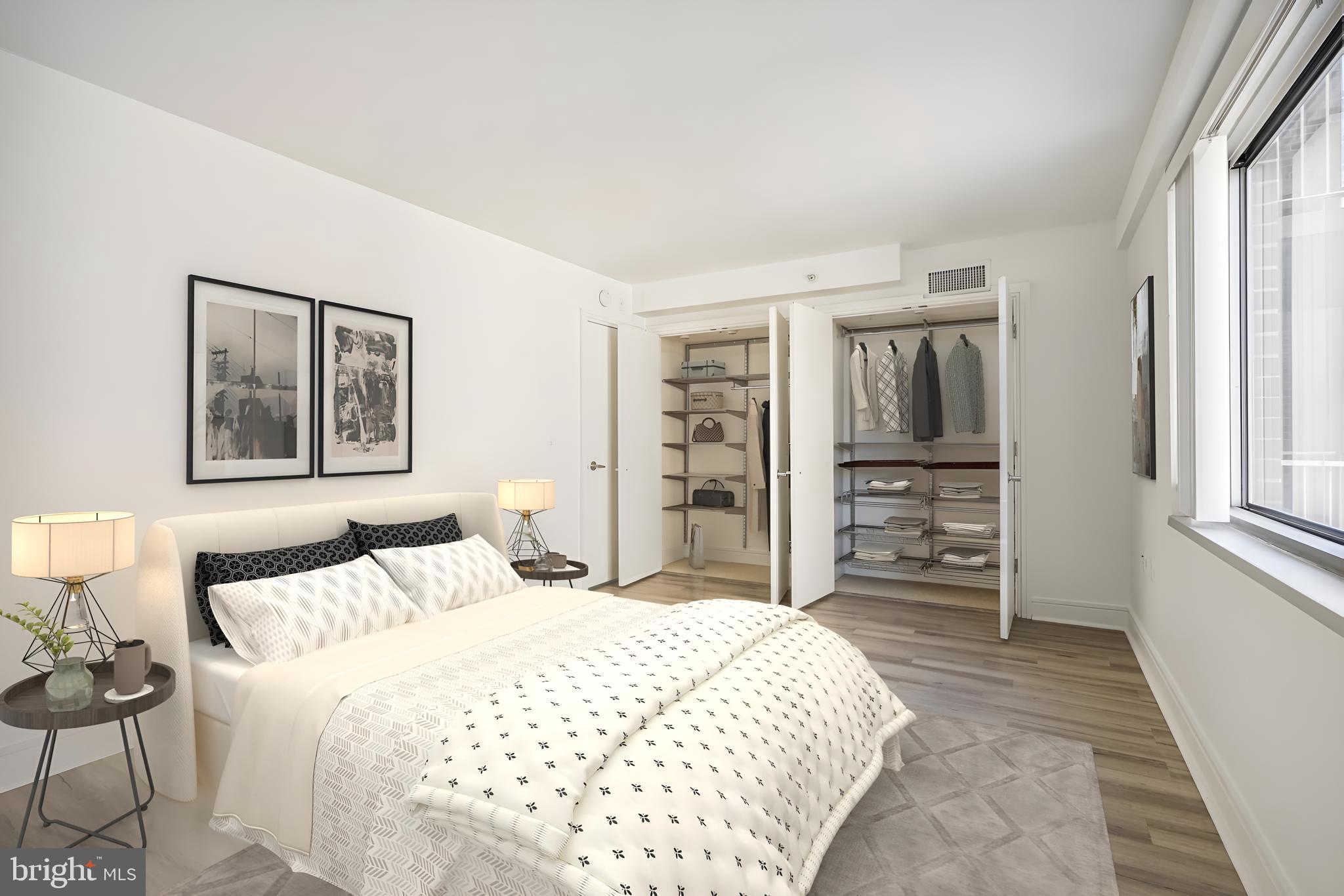 800 4th Street Southwest, Unit S120 Washington, DC 20024 - Photo 8 of 20 Elfa Closet System installed!