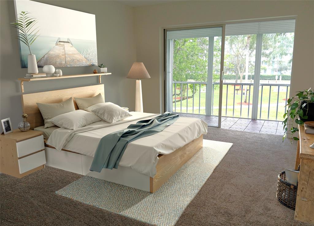 4650 Washington Street, Unit 210 Hollywood, FL 33021 - Photo 9 of 24 VIRTUALLY STAGED PRIMARY BR