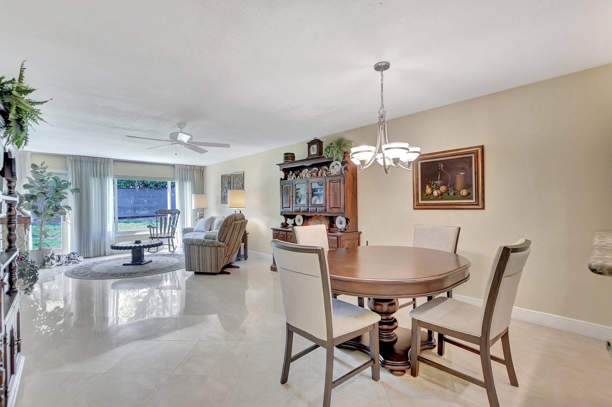 9070 Fairbanks Lane, Unit 4 Boca Raton, FL 33496 - Photo 11 of 39 DINING/LIVING AREA