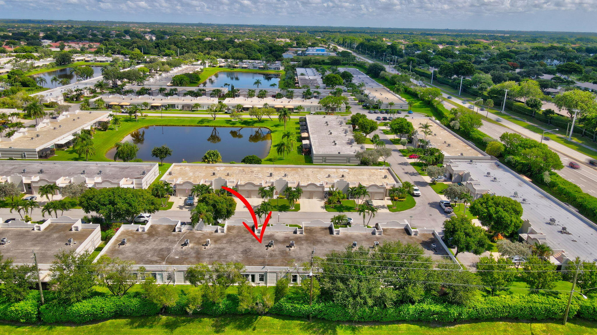 9070 Fairbanks Lane, Unit 4 Boca Raton, FL 33496 - Photo 38 of 39 AERIAL VIEW OF PROPERTY...