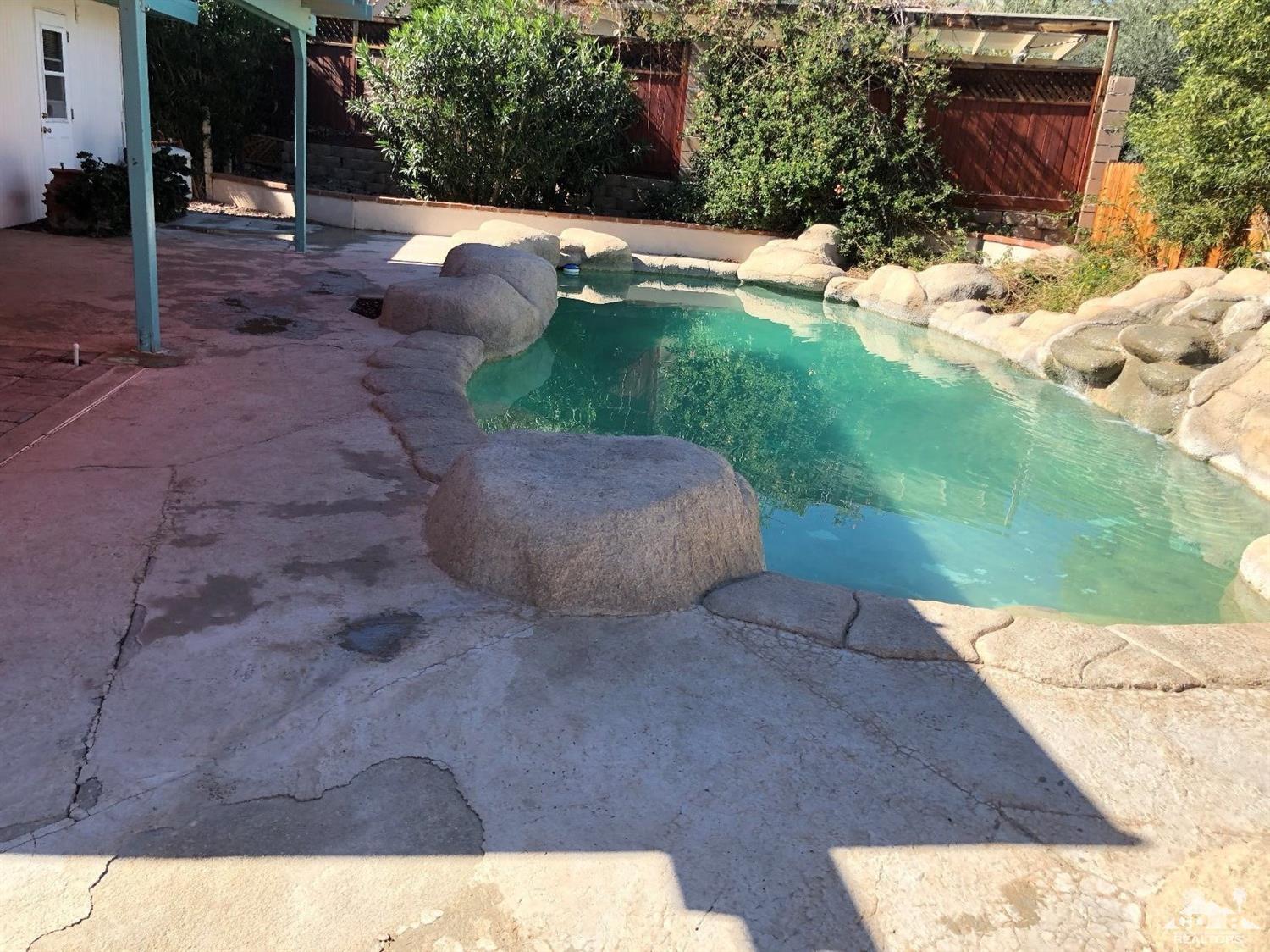 42637 East Veldt Street Rancho Mirage, CA 92270 - Photo 6 of 11 a view of backyard with green space