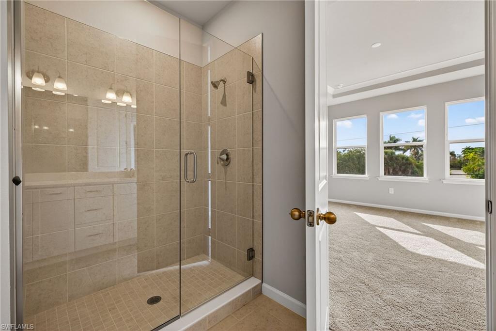 4646 Arboretum Circle, Unit 201 Naples, FL 34112 - Photo 19 of 26 Master Shower